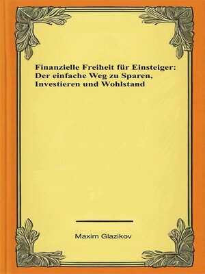 cover image of Finanzielle Freiheit für Einsteiger